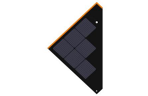 Sunstyle 745 Solar shingle right black 33 Wc