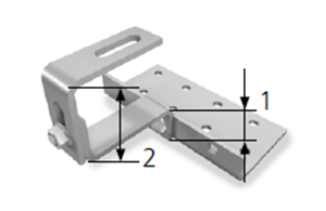 K2 Solid Roof Hook Vario 2