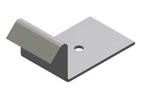 Solrif mounting bracket for ABC cover sheet