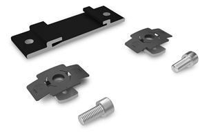 K2 InsertionRail 2.0 CrossConnector schwarz eloxiert