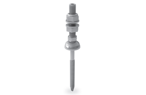 K2 Solarfastener M10x50 with fibre-cement seal for wood substructure