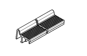 Solrif Randprofil links schwarz 1048mm A