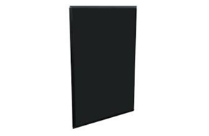 Solrif blind module in black aluminium 1759x432mm A