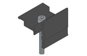 SunBallast Universal central mounting kit black