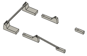 SunBallast Ausgerichteter Skalenstab Ballast für connect-System